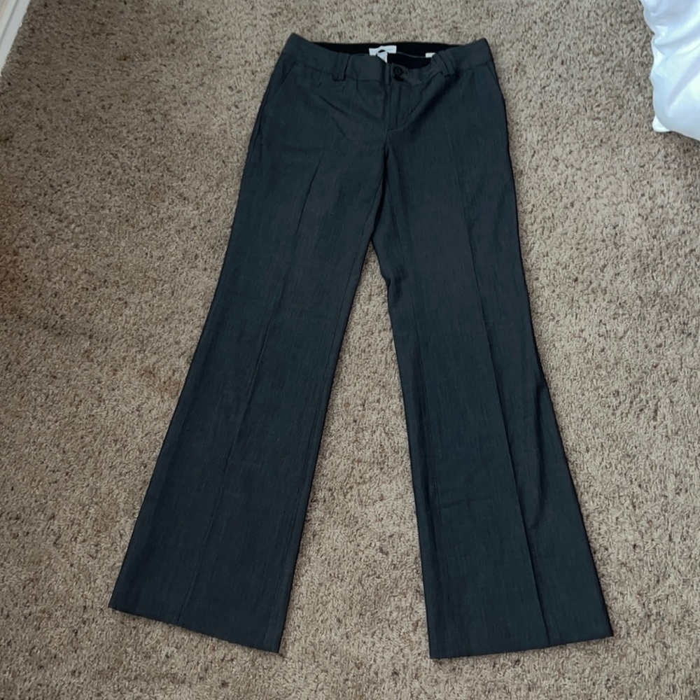 Calvin Klein Riley slacks career pants in dark gray size 2